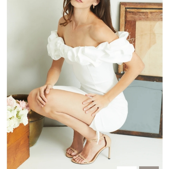 NWT White Dress from Honey - Picture 4 of 5